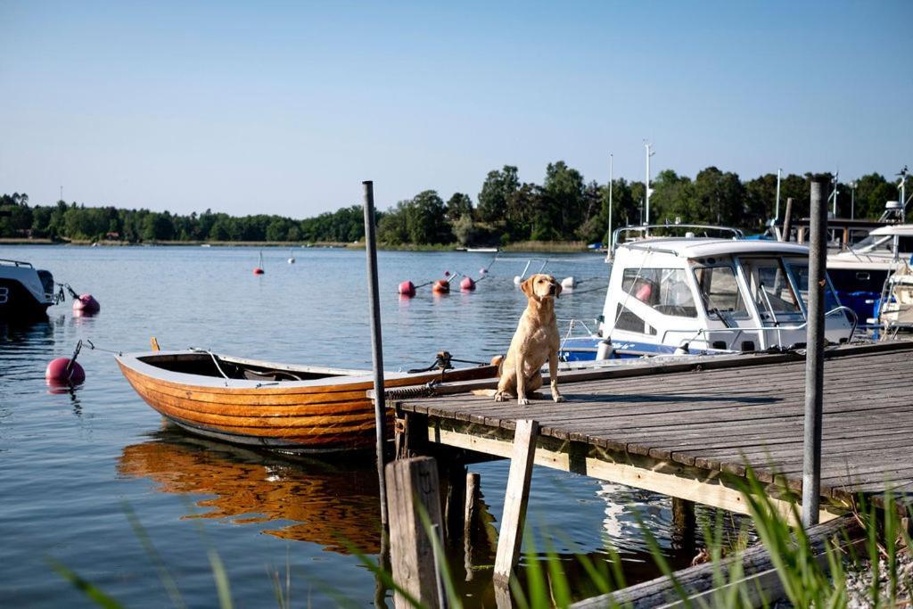 Apartamento Bla Huset Vaxholm Exterior foto